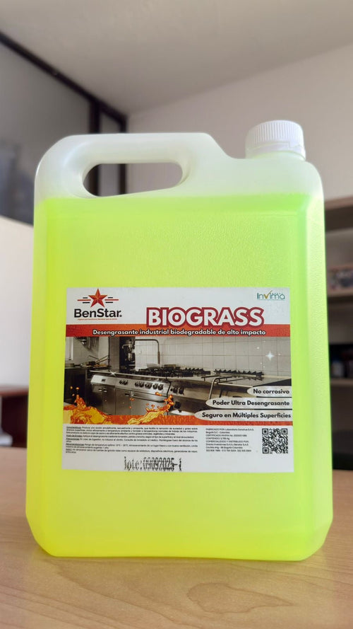 Kit Biograss Industrial - galón de 4 litros